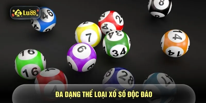 Đa dạng thể loại xổ số độc đáo
