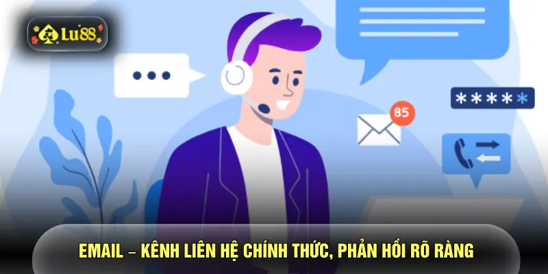 Liên Hệ LU88 3 Email – Kênh liên hệ chính thức, phản hồi rõ ràng
