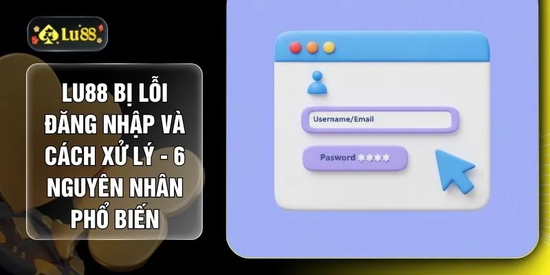 LU88 Bị Lỗi Đăng Nhập Và Cách Xử Lý - 6 Nguyên Nhân Phổ Biến